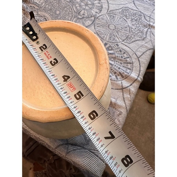 This is for one ceramic unique cream colored vases - Picture 8 of 8